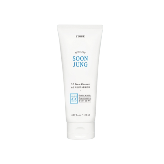 Etude Soon Jung 5.5 Foam Cleanser 150ml