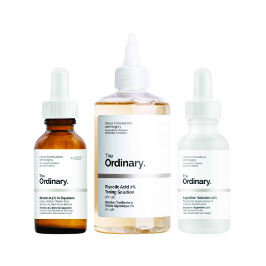 The Ordinary Glow & Anti-Wrinkle Retinol 0,5% Set
