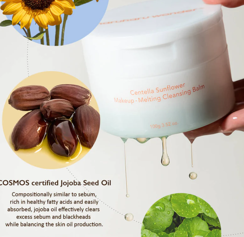 Haruharu Wonder Centella Sunflower Melting Cleansing Balm