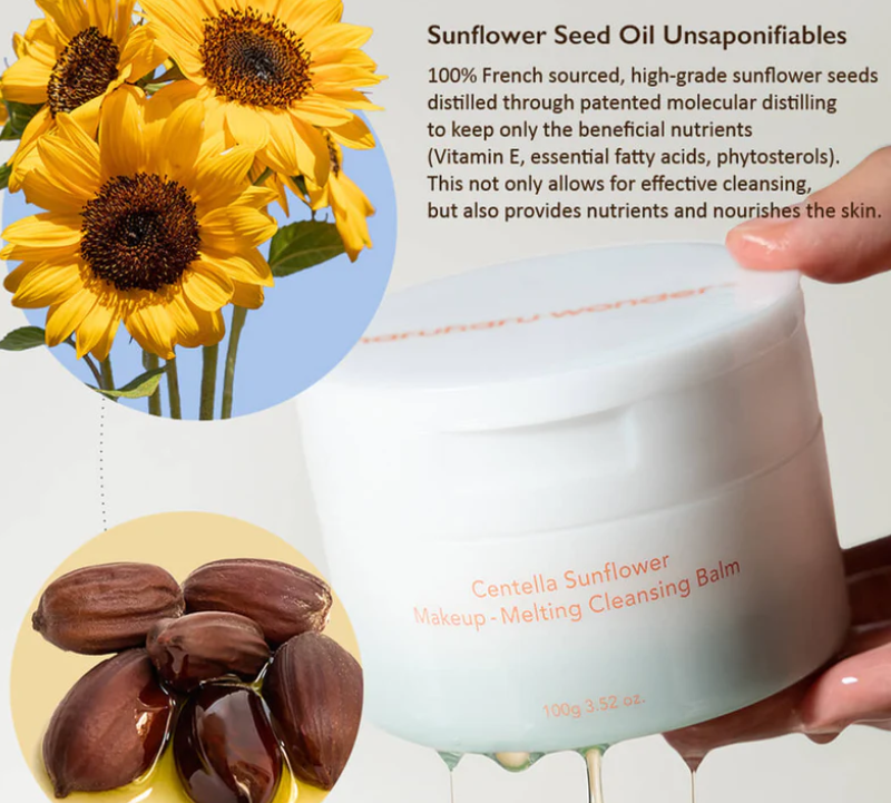 Haruharu Wonder Centella Sunflower Melting Cleansing Balm