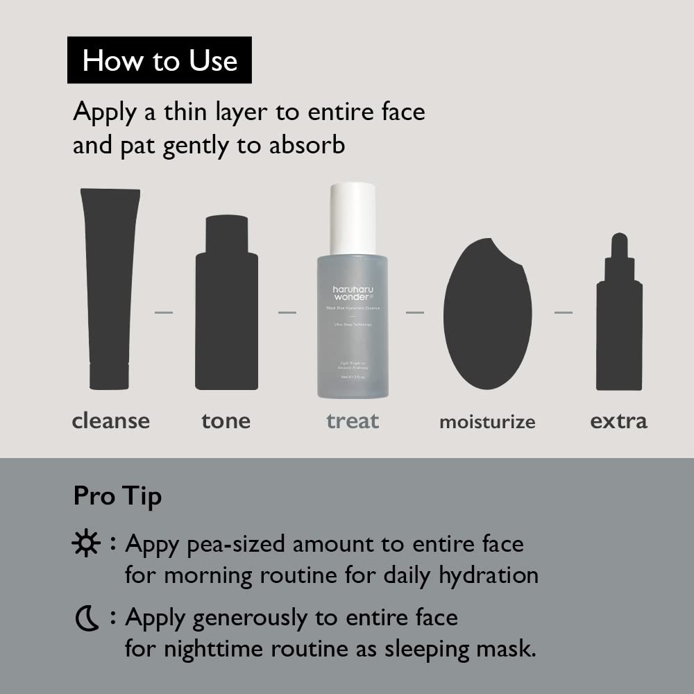 Haruharu Wonder Black Rice Hyaluronic Essence
