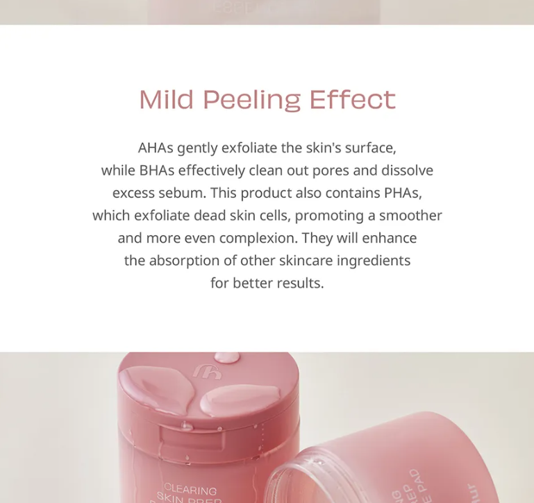 House of Hur Clearing Skin Prep Essence Pad