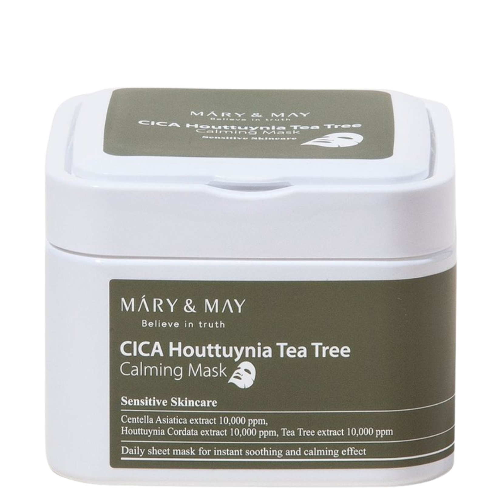Mary &amp; May Cica Houttuynia Tea Tree Calming Mask
