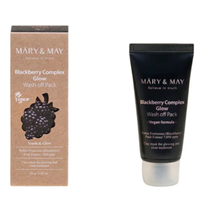 Mary &amp; May Blackberry Complex Glow Wash Off Pack