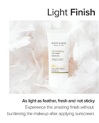 Mary &amp; May Vegan Cica Soothing Sun Cream