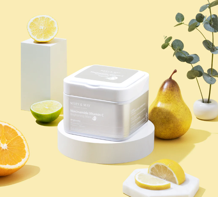 Mary & May Niacinamide + Vitamin C Brightening Sheet Mask