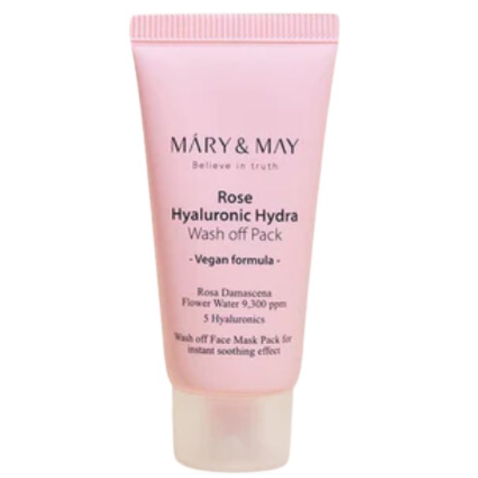 Mary &amp; May Rose Hyaluronic Hydra Wash Off Pack