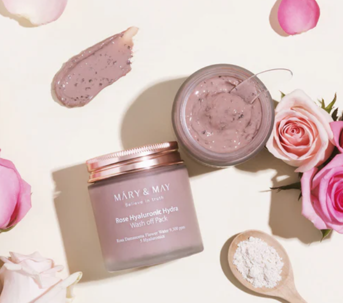 Mary &amp; May Rose Hyaluronic Hydra Wash Off Pack