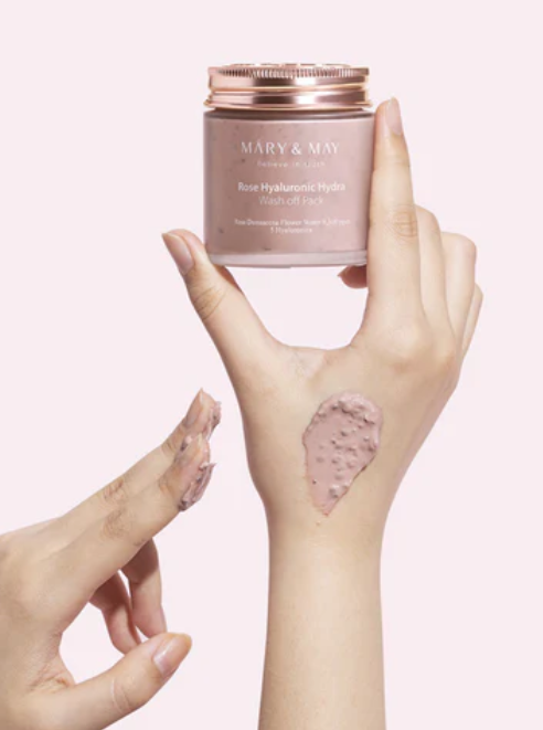 Mary &amp; May Rose Hyaluronic Hydra Wash Off Pack