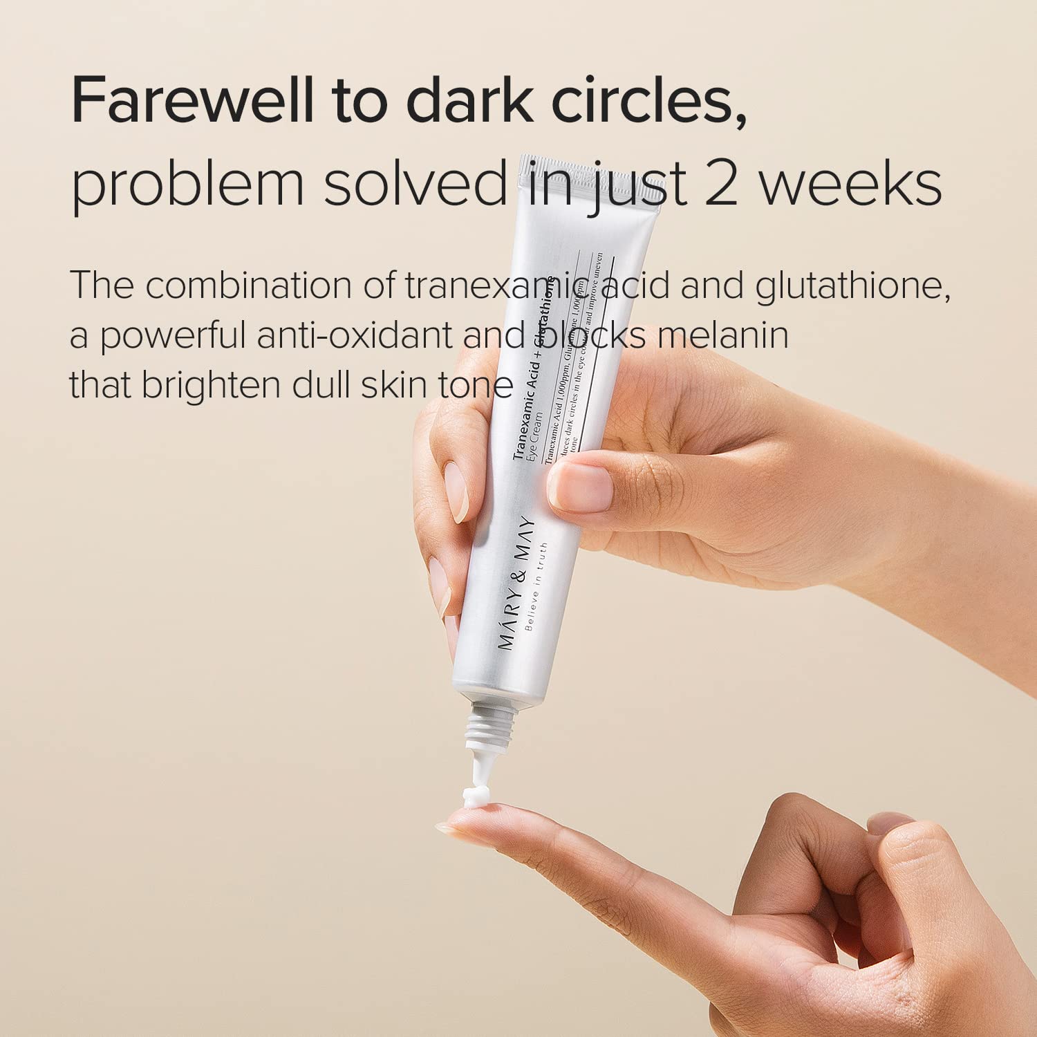 Mary & May Tranexamic Acid Glutathione Eye Cream