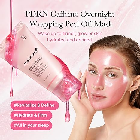 Medicube PDRN Pink Caffeine Night Wrapping Mask