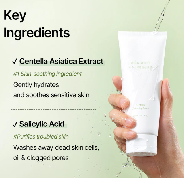 Mixsoon Centella Cleansing Foam