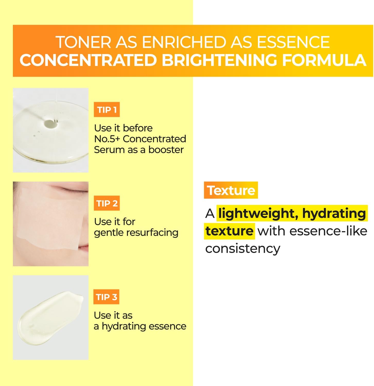 Numbuzin No.5+ Vitamin Boosting Essential Toner