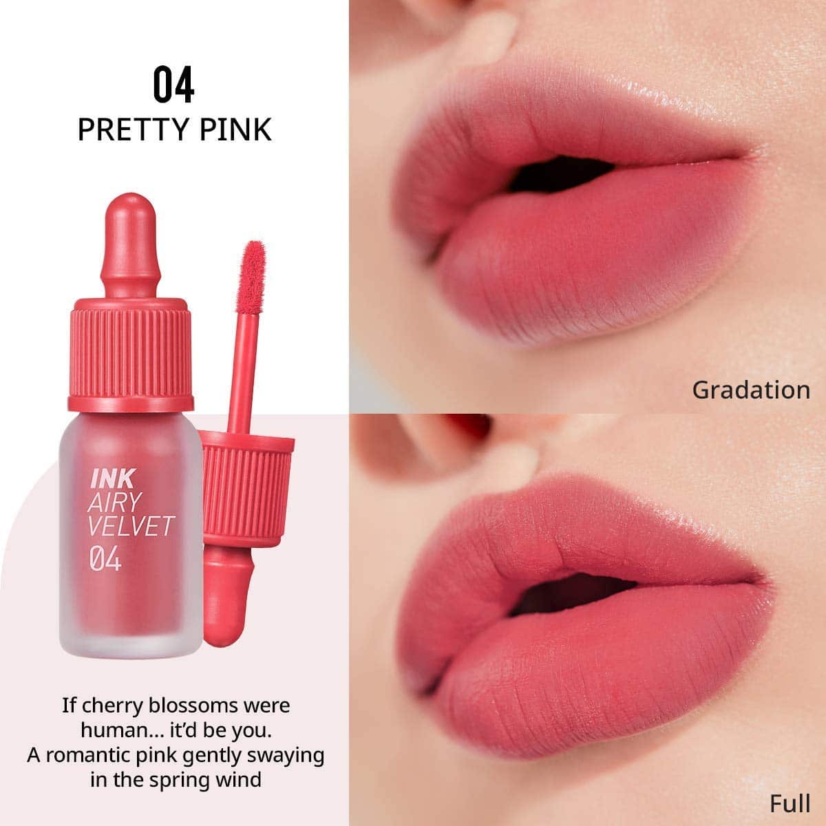 Peripera Ink Airy Velvet Pretty Pink