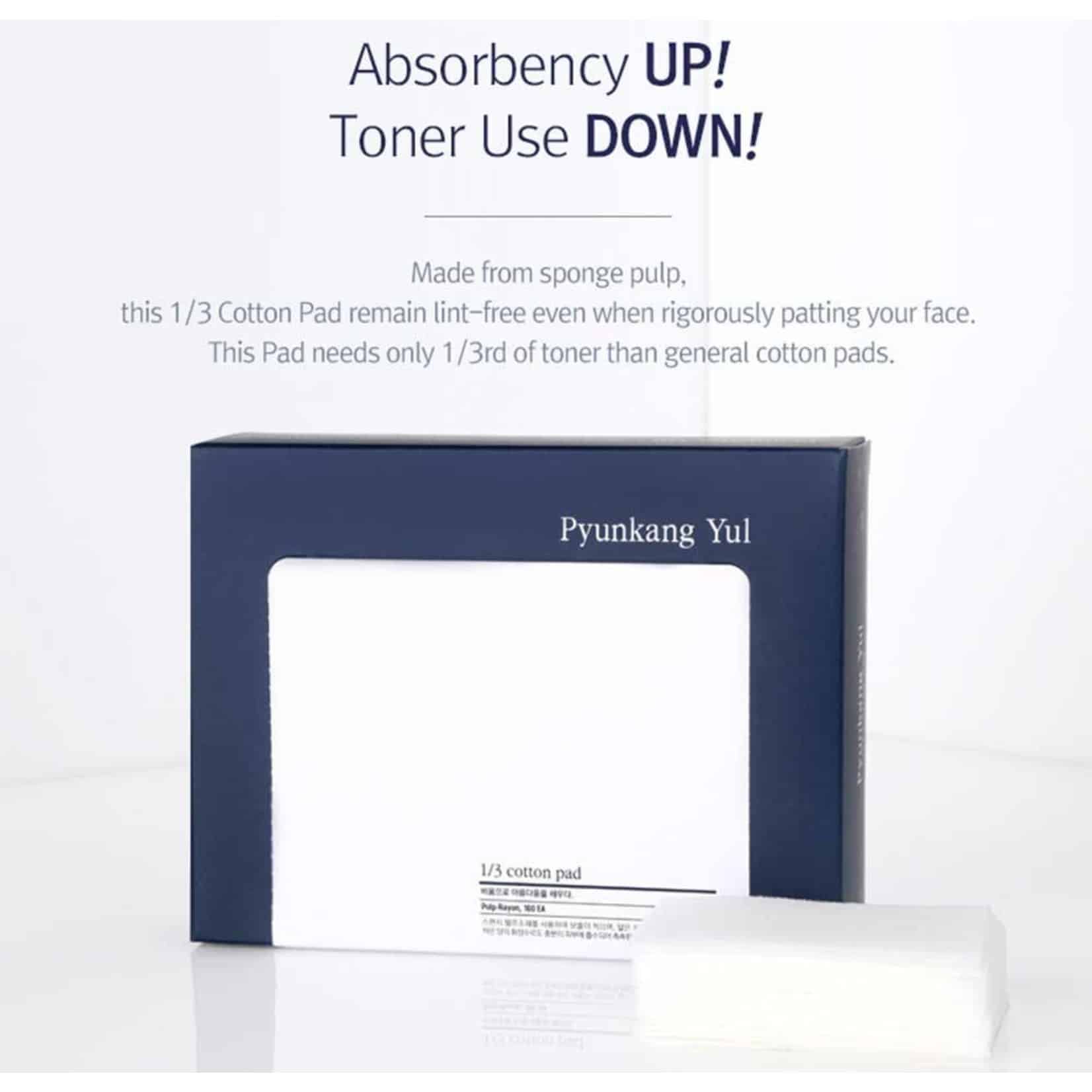 Pyunkang Yul 1/3 cotton pad 160ea