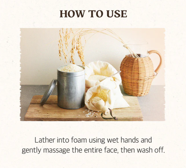 Skinfood Rice Daily Brightening Cleansing Foam