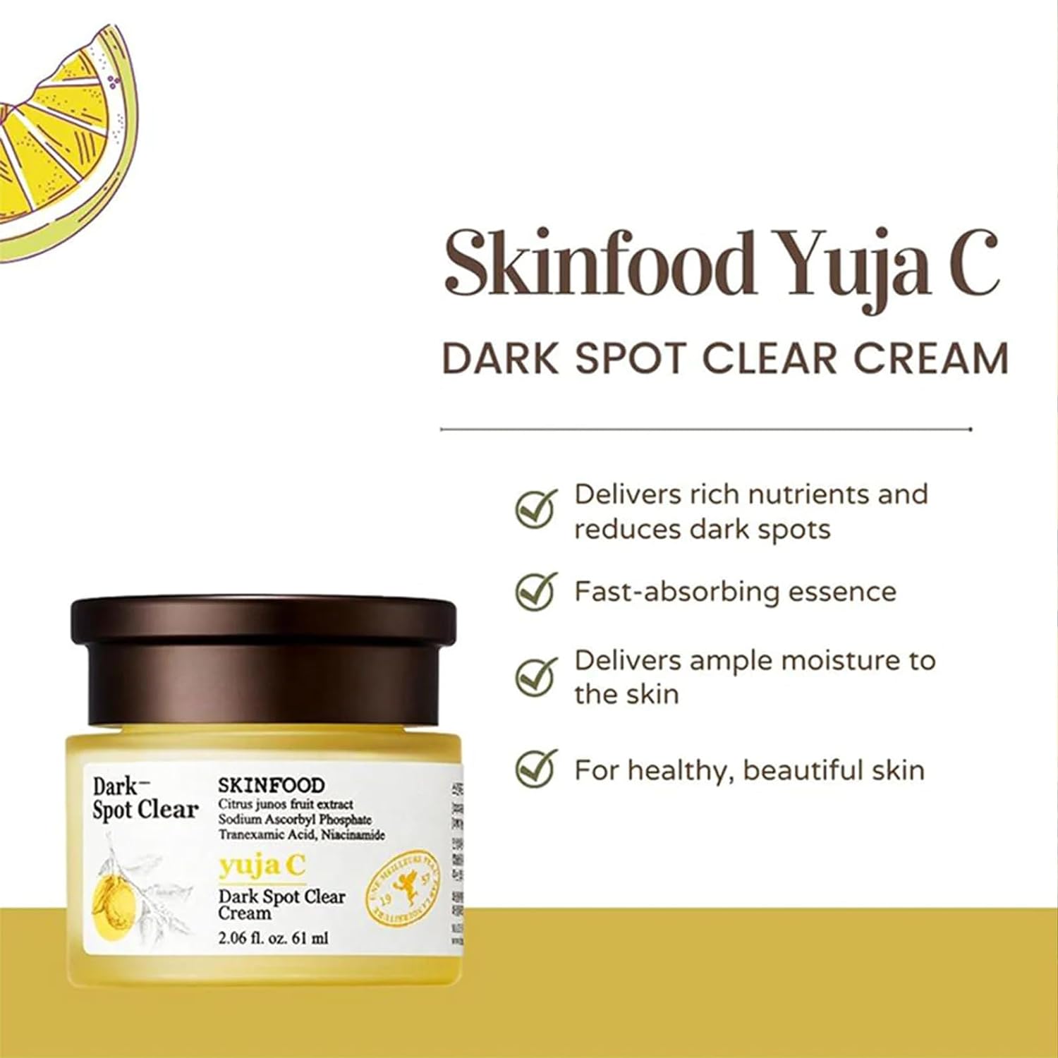 Skinfood Yuja C Dark Spot Clear Cream