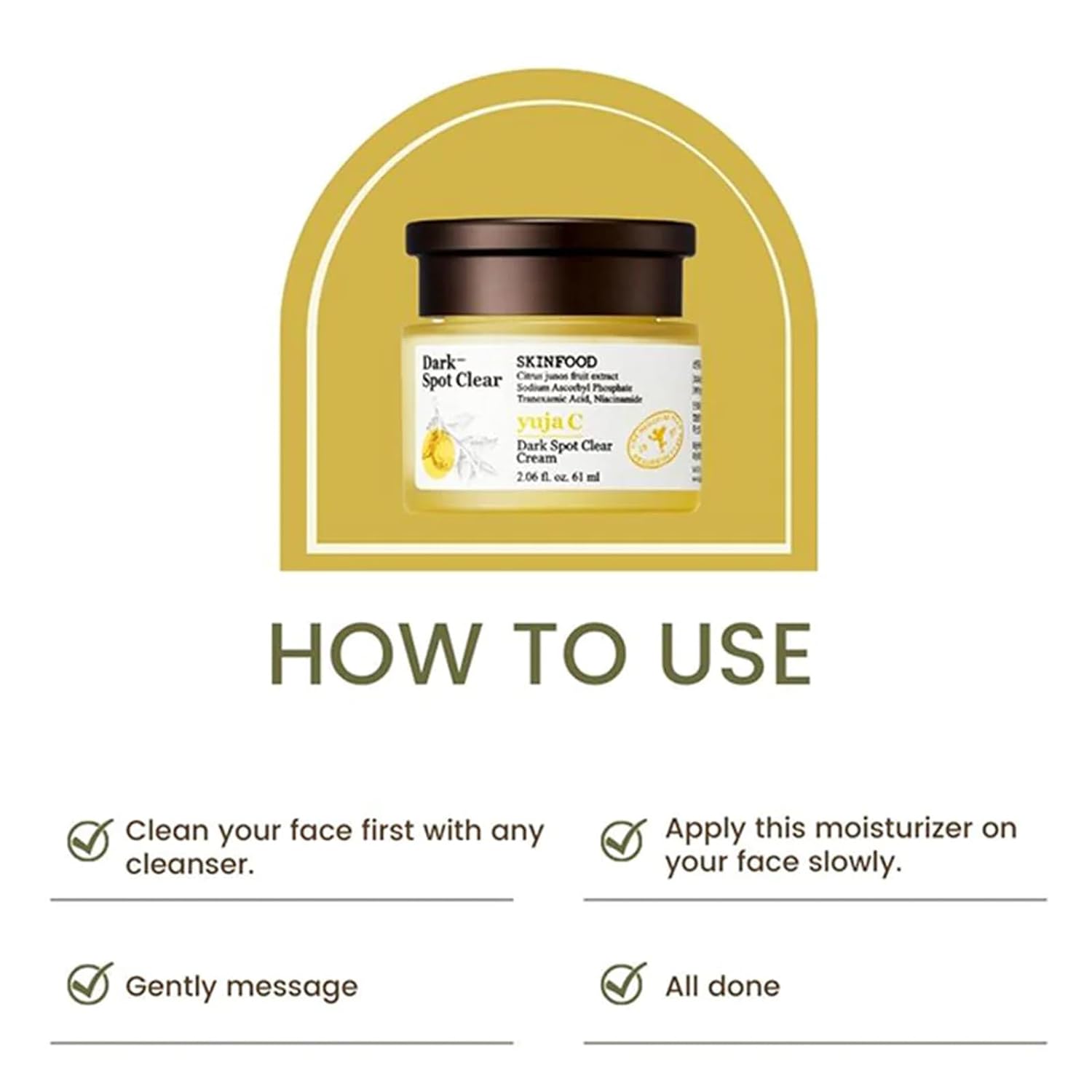 Skinfood Yuja C Dark Spot Clear Cream