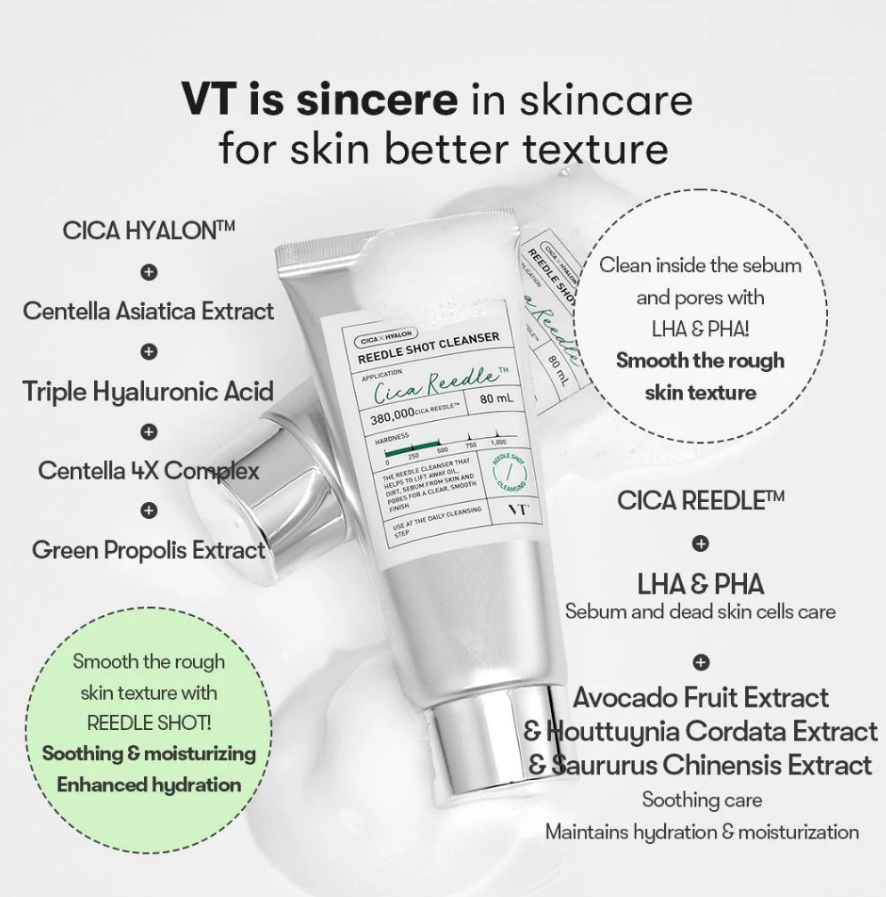 VT Cosmetics Reedle Shot Cleanser