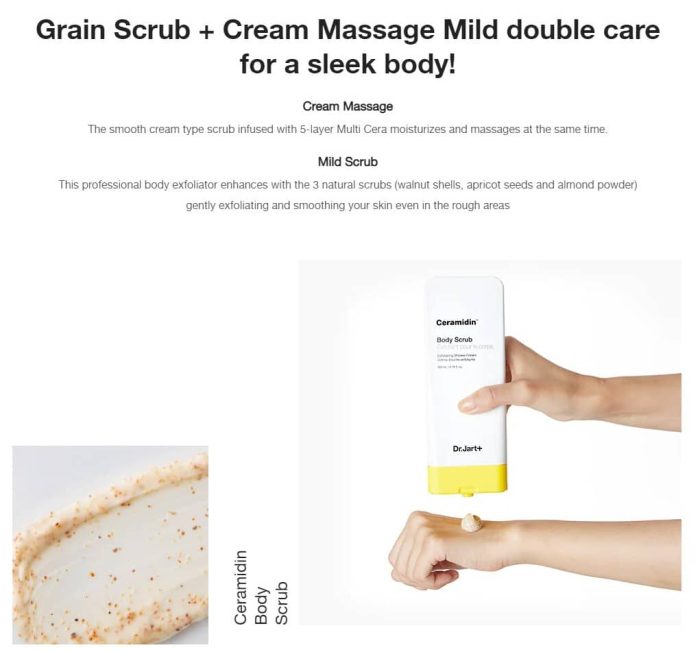 Dr Jart Ceramidin Body Scrub - Image 2