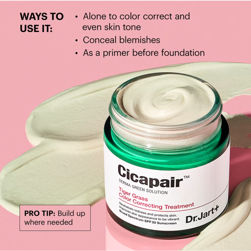 Dr Jart Cicapair Tiger Grass Color Correcting Treatment SPF 50ml Buy Online