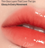 Etude Glass Rouge Lip Tint BR304 Heart Beet - Image 3