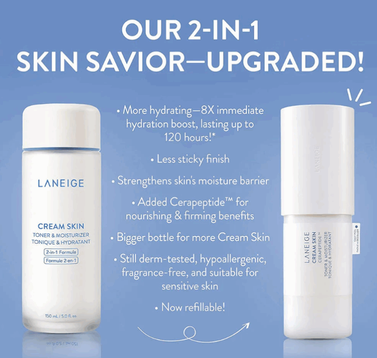 Laneige Cream Skin Cerapeptide Refiner Buy Online