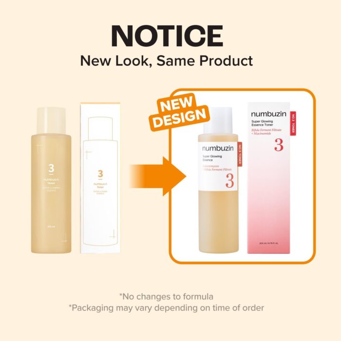 Numbuzin No.3 Super Glowing Essence Toner - Image 2