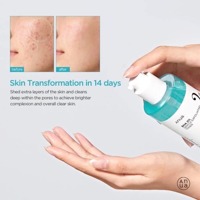 anua BHA exfoliating toner.4