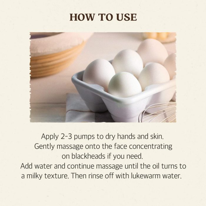 Skinfood Egg White Perfect Pore Cleansing Oil - Image 3