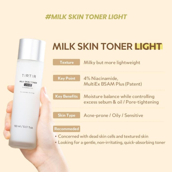 tirtir milk skin toner light.6
