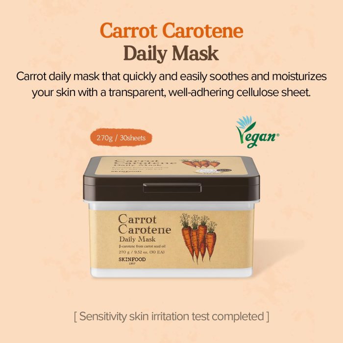 Skinfood Carrot Daily mask.1