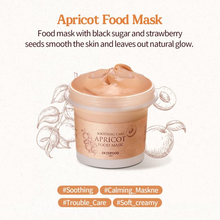 skinfood apricot mask .2