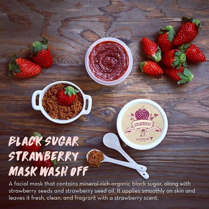 skinfood strawberry mask 3