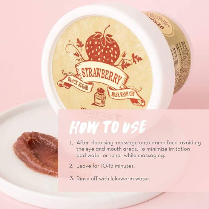 skinfood strawberry mask 4