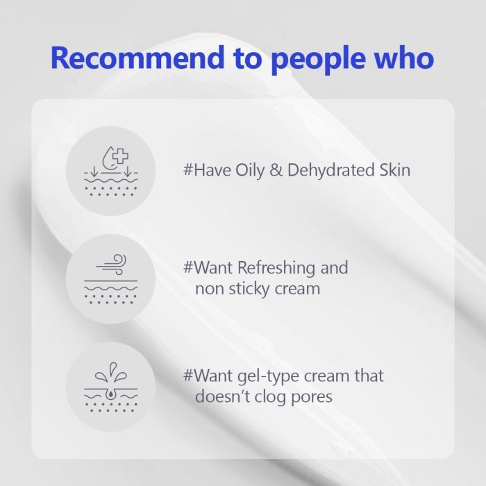 Isntree Hyaluronic Acid Aqua Gel Cream - Image 5