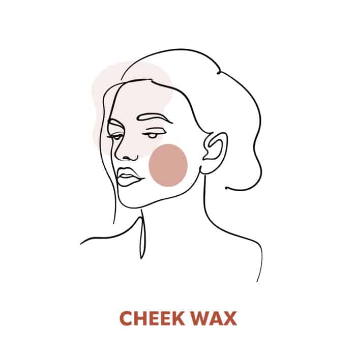 Cheek Waxing - Image 1