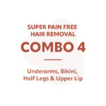 Pain-free Laser Hair Removal Combo 4