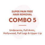 Pain-free Laser Hair Removal Combo 5