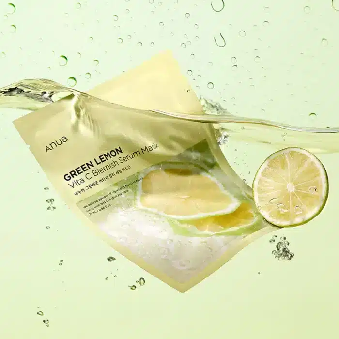 Anua Green Lemon Vita C Blemish Serum Mask - Image 6