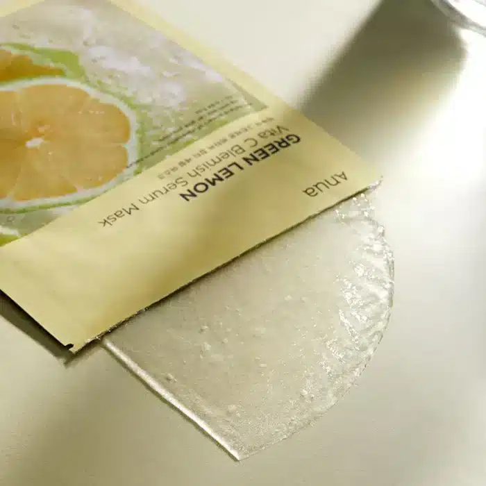 Anua Green Lemon Vita C Blemish Serum Mask - Image 4