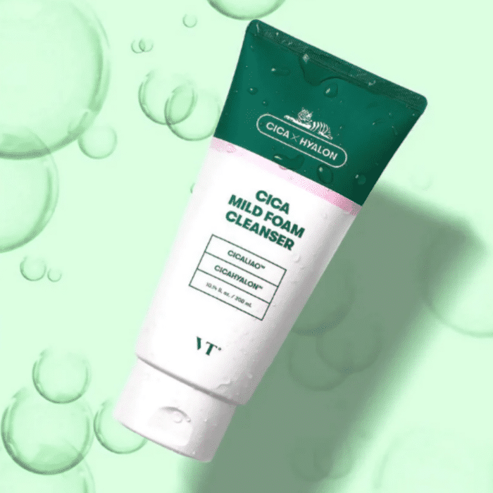 VT Cosmetics Cica Mild Foam Cleanser - Image 2