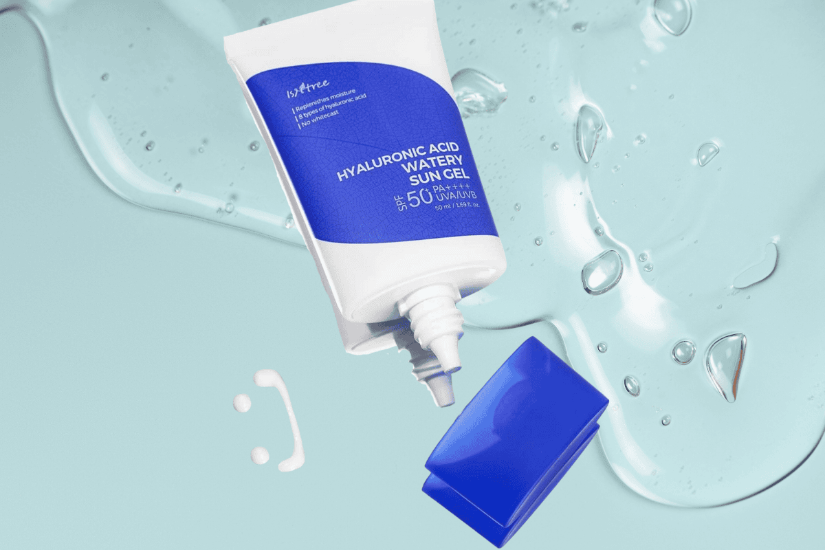 isntree watery sun gel