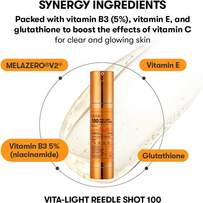 VT Cosmetics Vita-Light Reedle Shot 100 - Image 6
