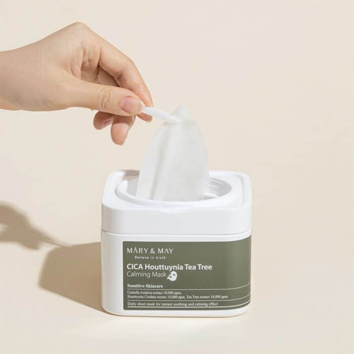 Mary & May Cica Houttuynia Tea Tree Calming Mask - Image 4