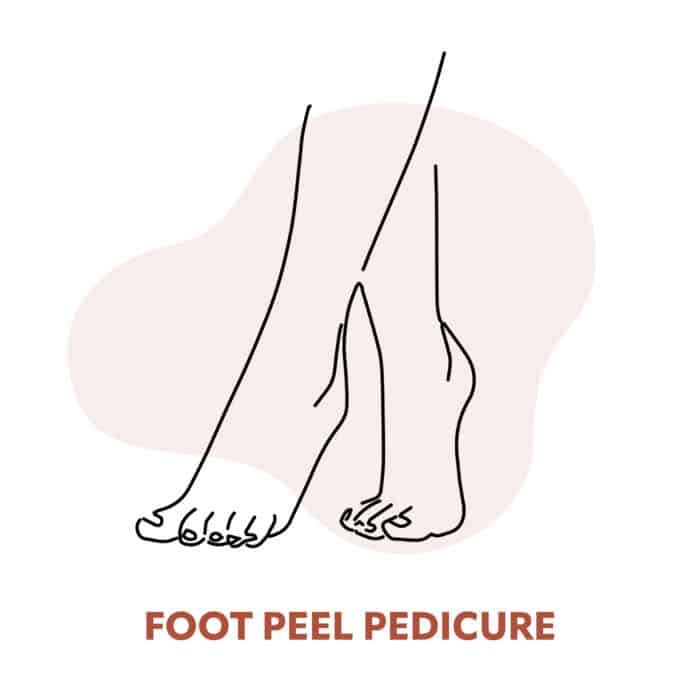 Foot Peel Pedi