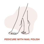 Pedicure with Nail Polish