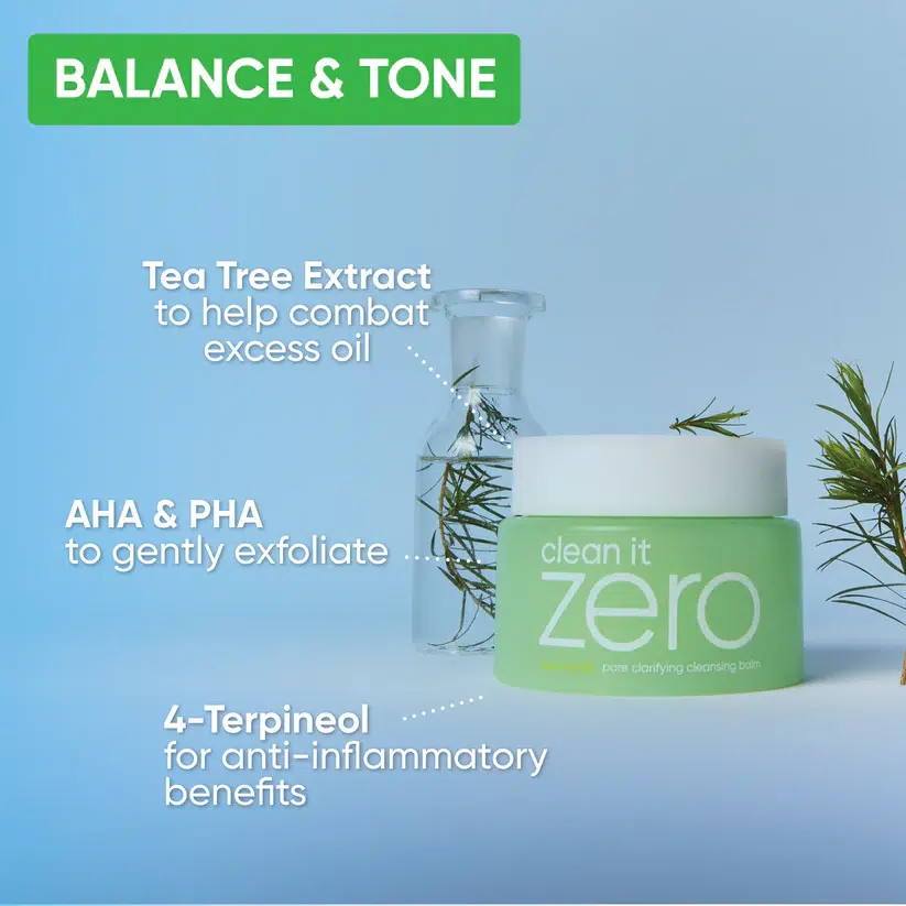 Banila Clean It Zero Tea Tree-EX Pore Clarifying Cleansing Balm - Image 2