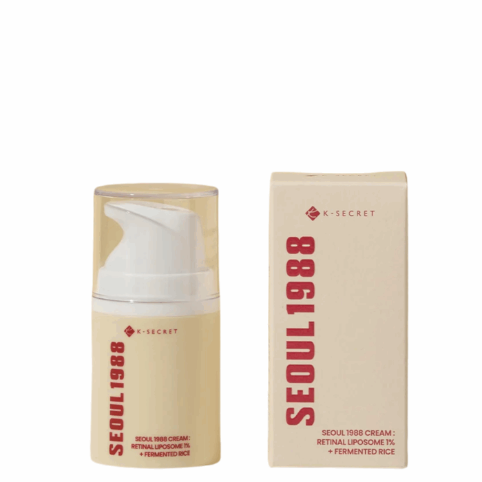 K-Secret Seoul 1988 Cream: Retinal Liposome 1% + Fermented Rice