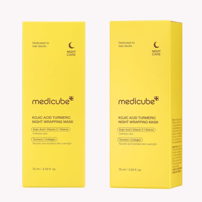 Medicube Kojic Acid Turmeric Night Wrapping Mask - Image 2